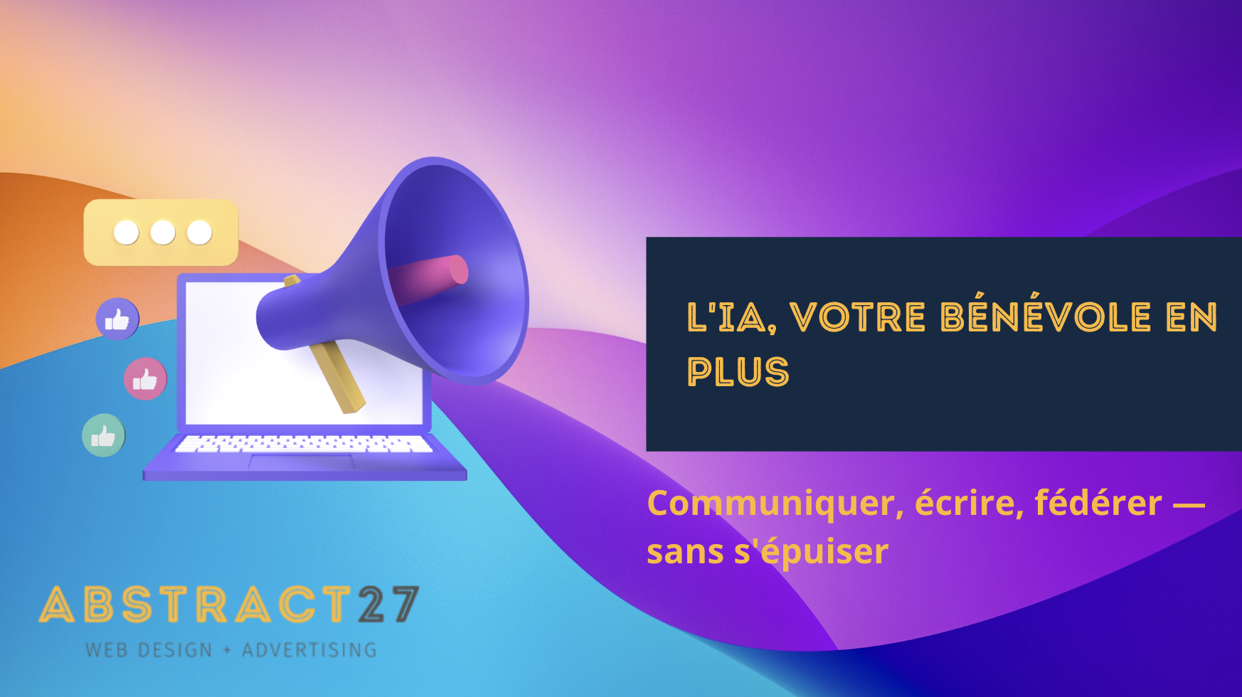 L'IA, votre bénévole en plus